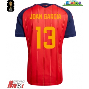 España Joan Garcia #13 Primera Equipación Mundial 2026 Manga Corta